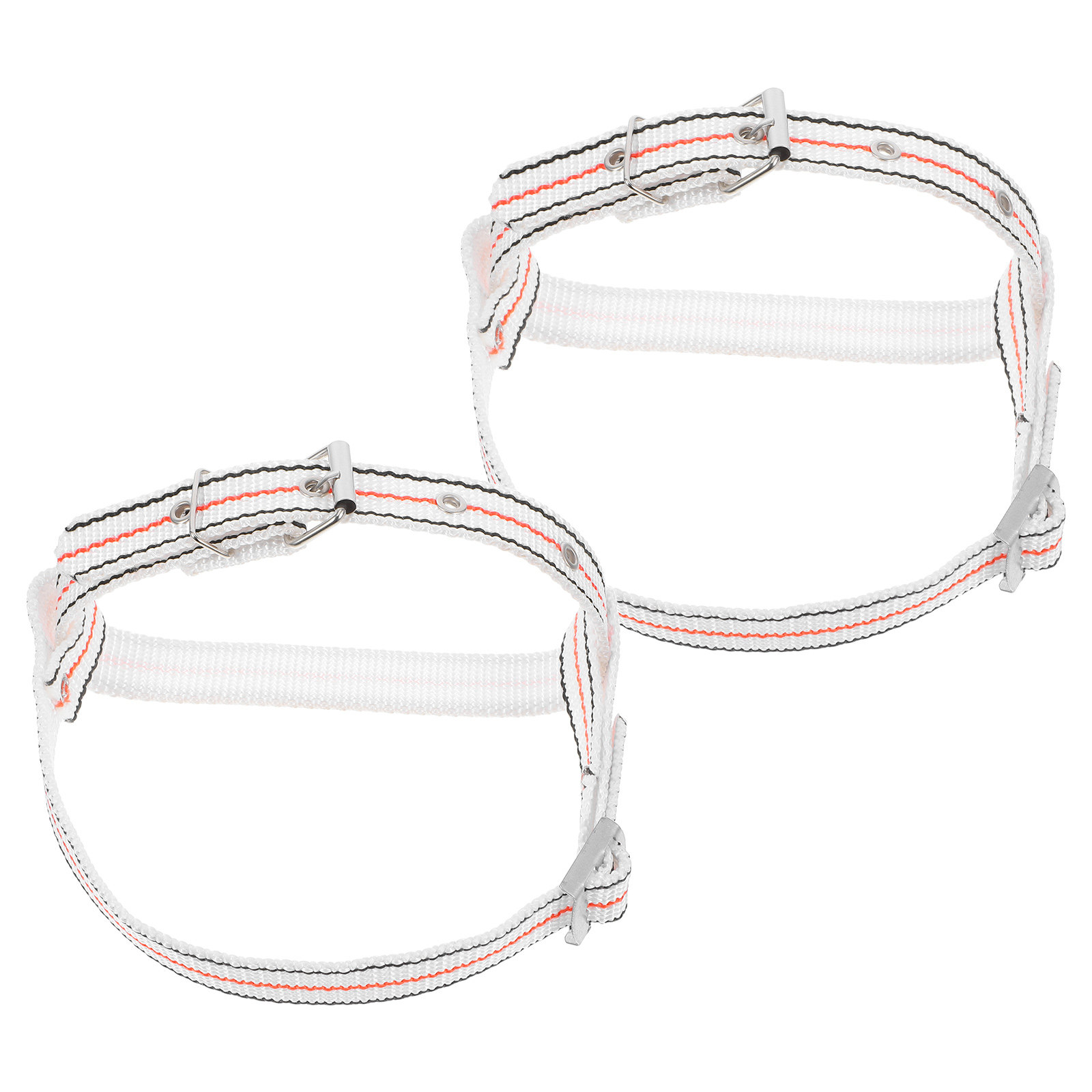 Harness Climbing Adjustable - 2個入り調整可能なラインマン用ポールクライミングヒールストラップ、滑り止め安全フットハーネス、電気技師用アウトドアクライミングギア、ポール安定装置
