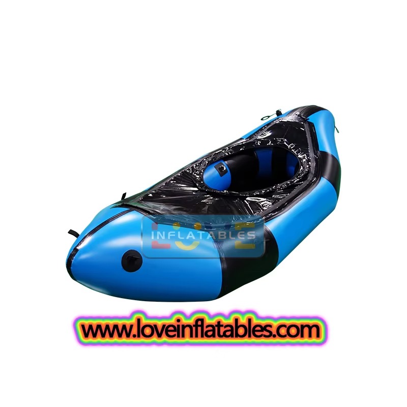 Outdoor Adventure Kayak - スーパーグライドアドベンチャークイックリリースフラットホワイトウォーターパック（アウトドアウォータースポーツ、カヤック、ラフティング、キャンプ、釣り用）