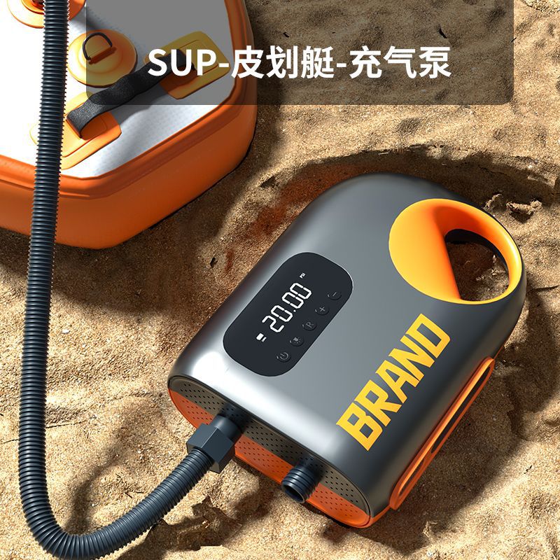 ポータブルワイヤレス高流量ABSインフレータブルポンプLCD - Outdoor Adventure Kayak のレビューと価格