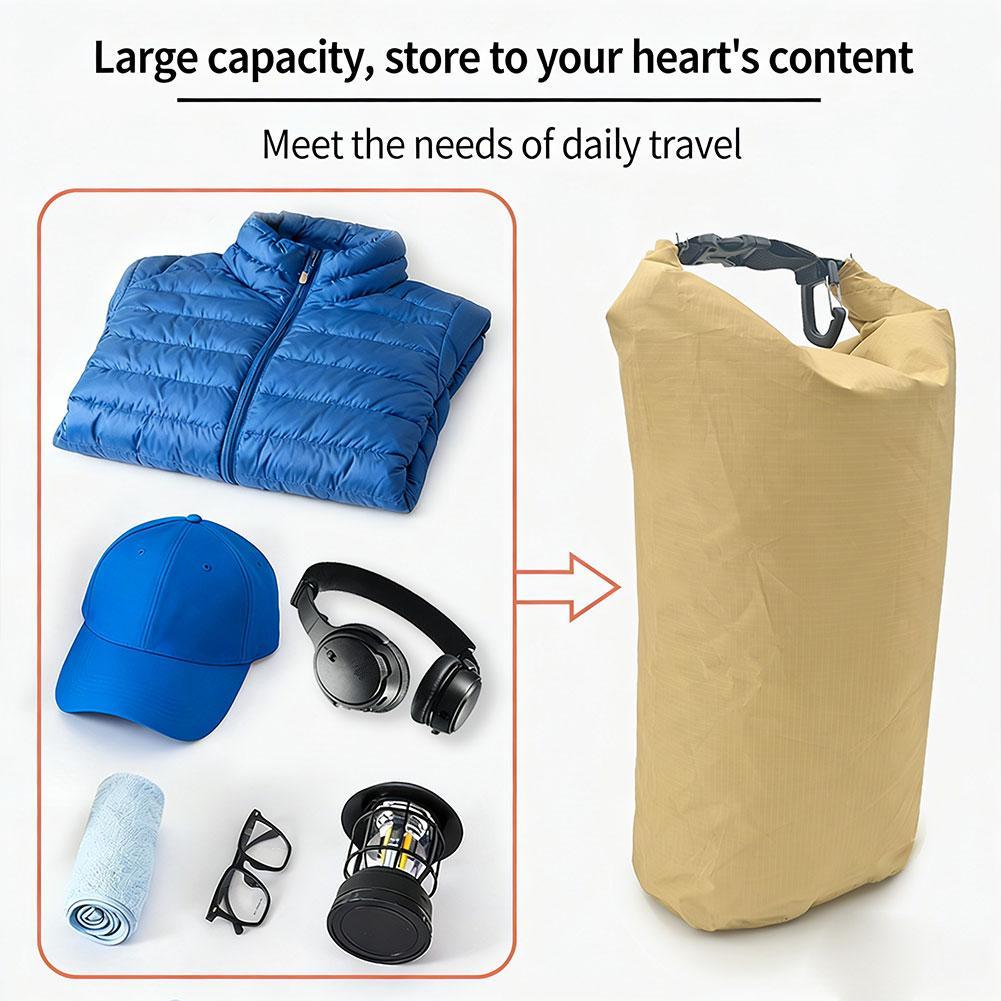 防水ドライバッグ 超軽量 大容量収納バッグ ロールトップ開閉 - Outdoor Adventure Kayak のレビューと価格