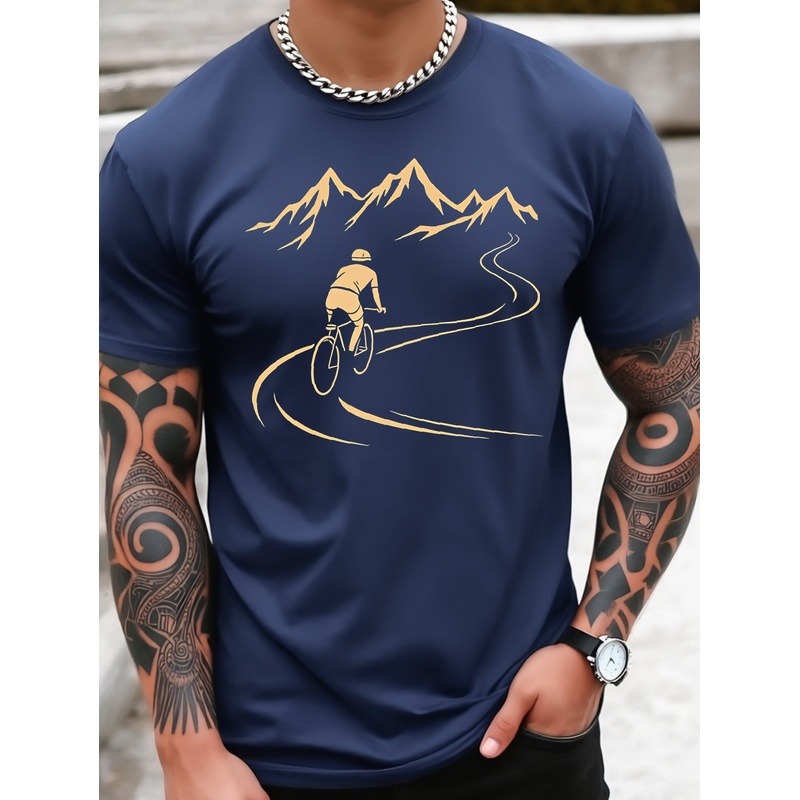 メンズTシャツ、新作メンズサマートップス「マウンテンバイクア - Outdoor Adventure Wear のレビューと価格