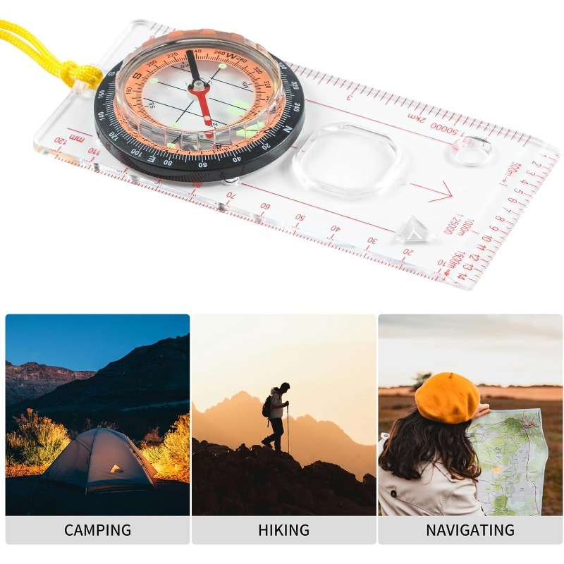 1-10個入り コンパス ナビゲーションマップ定規 リーディ - Map Compass Orienteering のレビューと価格