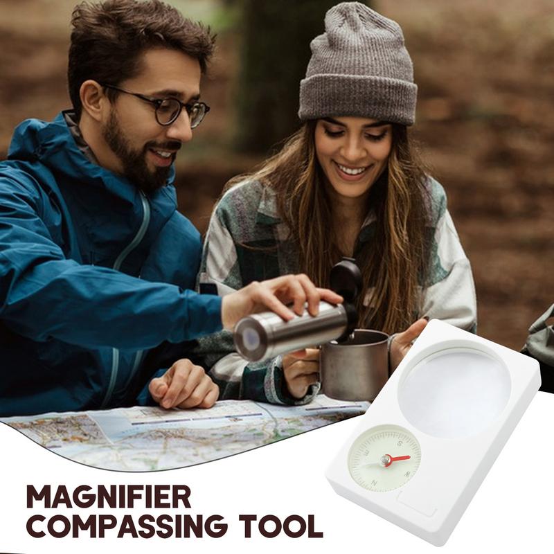 ハイキングとサバイバルコンパス,拡大鏡,ナビゲーション付き - Map Compass Orienteering のレビューと価格