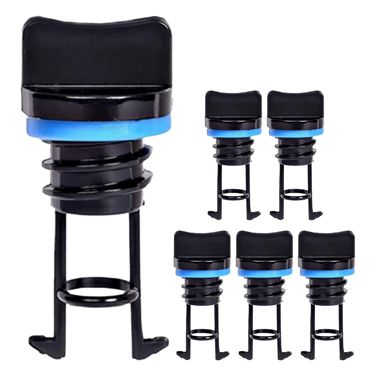 6個入り ナイロン製 カヤック用排水口プラグ、排水穴用ストッ - Outdoor Adventure Kayak のレビューと価格