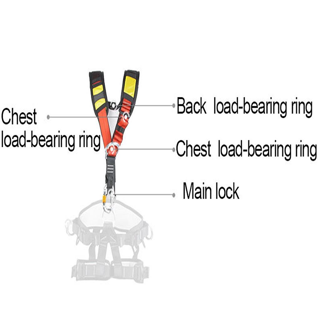 ブラックポリエステルハーネスショルダーストラップ調節可能なソ - Harness Climbing Adjustable のレビューと価格
